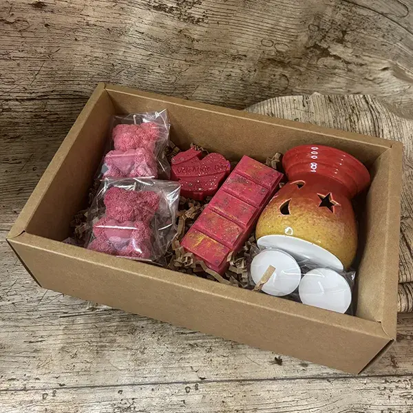 coffret fondant parfumé - coffret saint valentin - bougie saint valentin - cadeau saint valentin femme - idée cadeau st valentine
